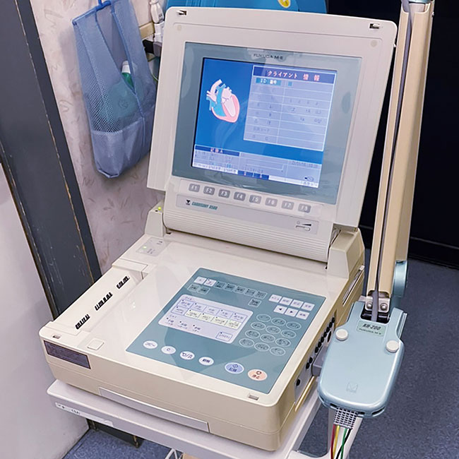 心電図検査機器（CARDISUNY D500）